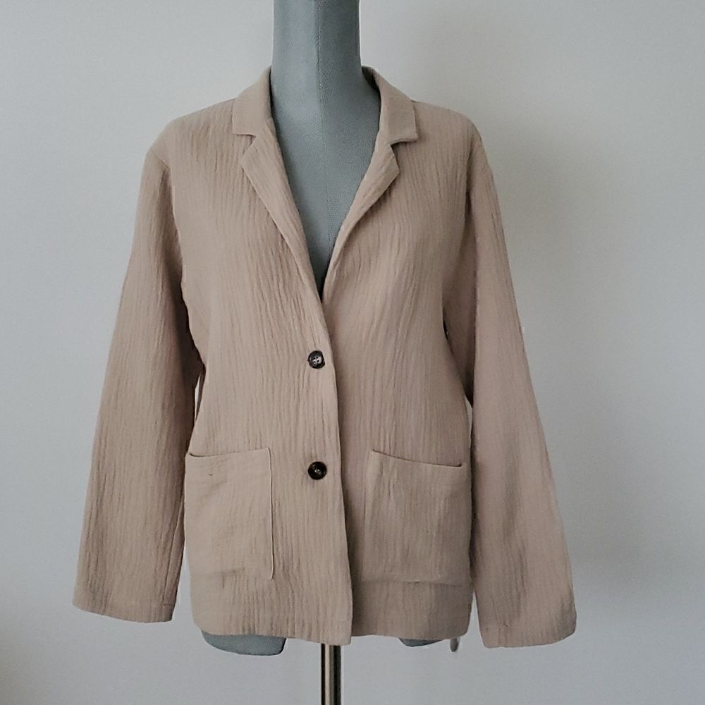 Mod Ref | Linen & Cotton Jacket - Picture 2 of 7